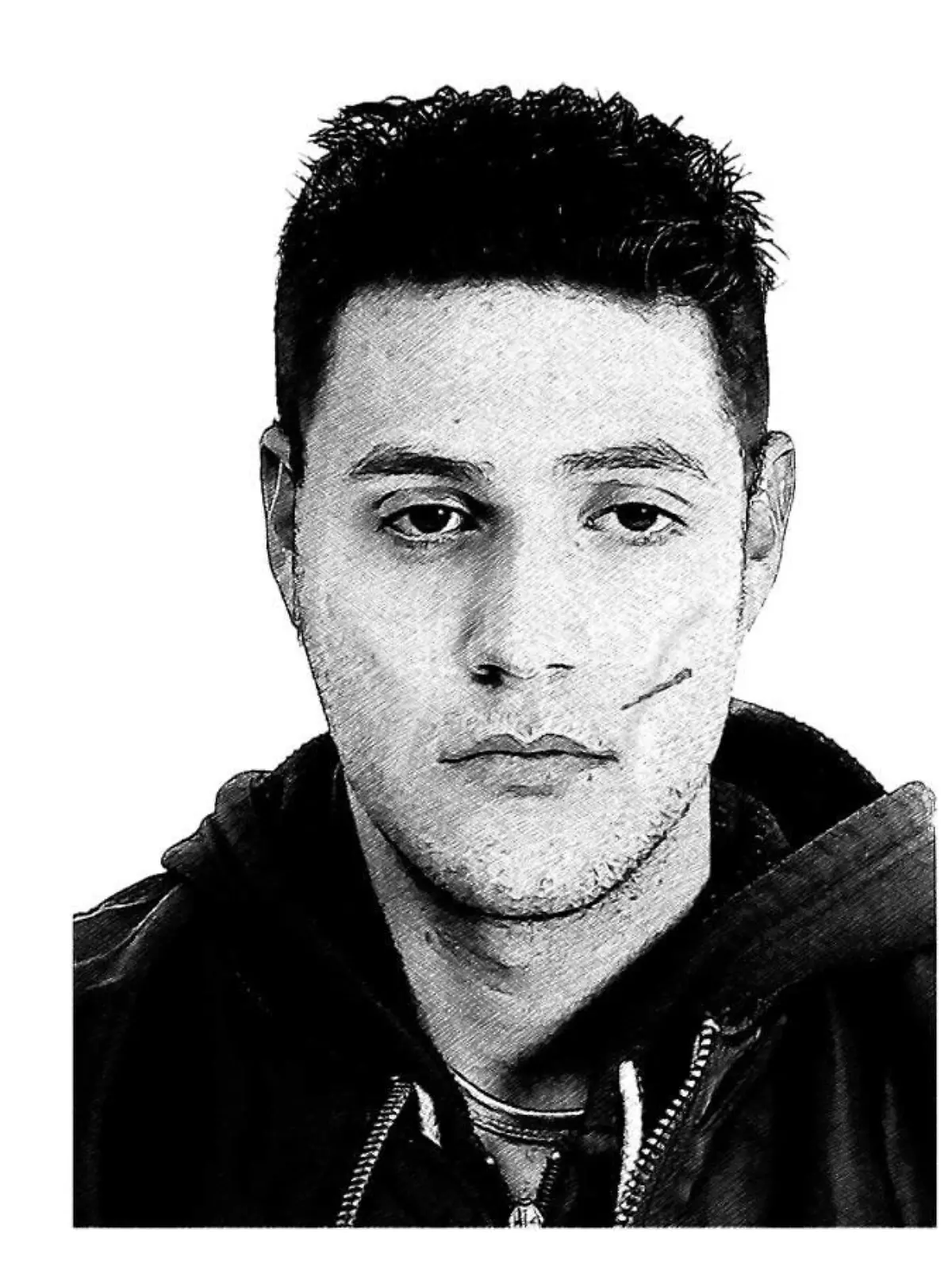 Mit diesem Phantombild suchte die Polizei nach der Vergewaltigung nach dem Tatverdächtigen