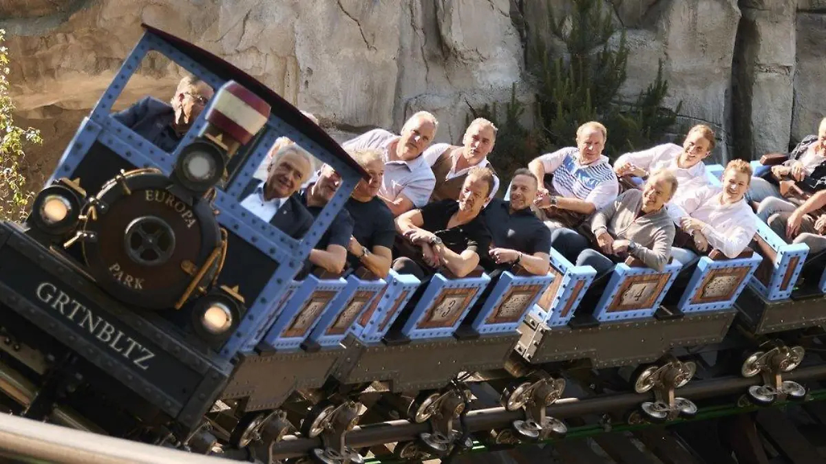 Im Europa-Park: Klassentreffen der Europameister von 1996