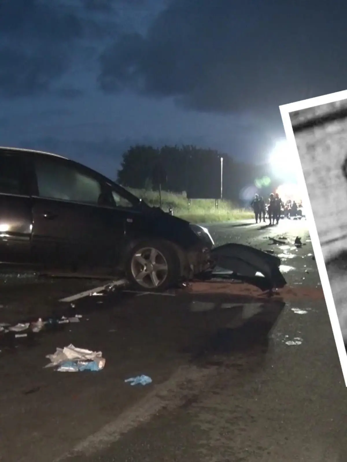 Jessica (42) kommt bei einem schweren Autounfall in Löningen ums Leben.