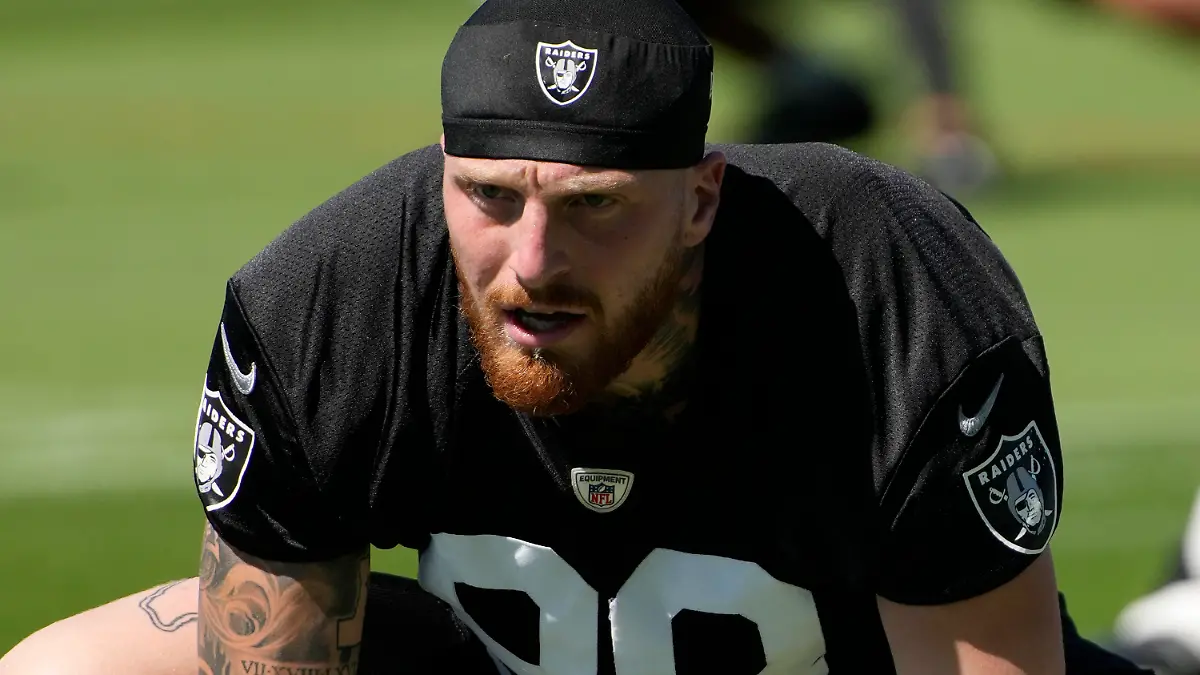 Maxx Crosby spielt bei den Las Vegas Raiders in der NFL.