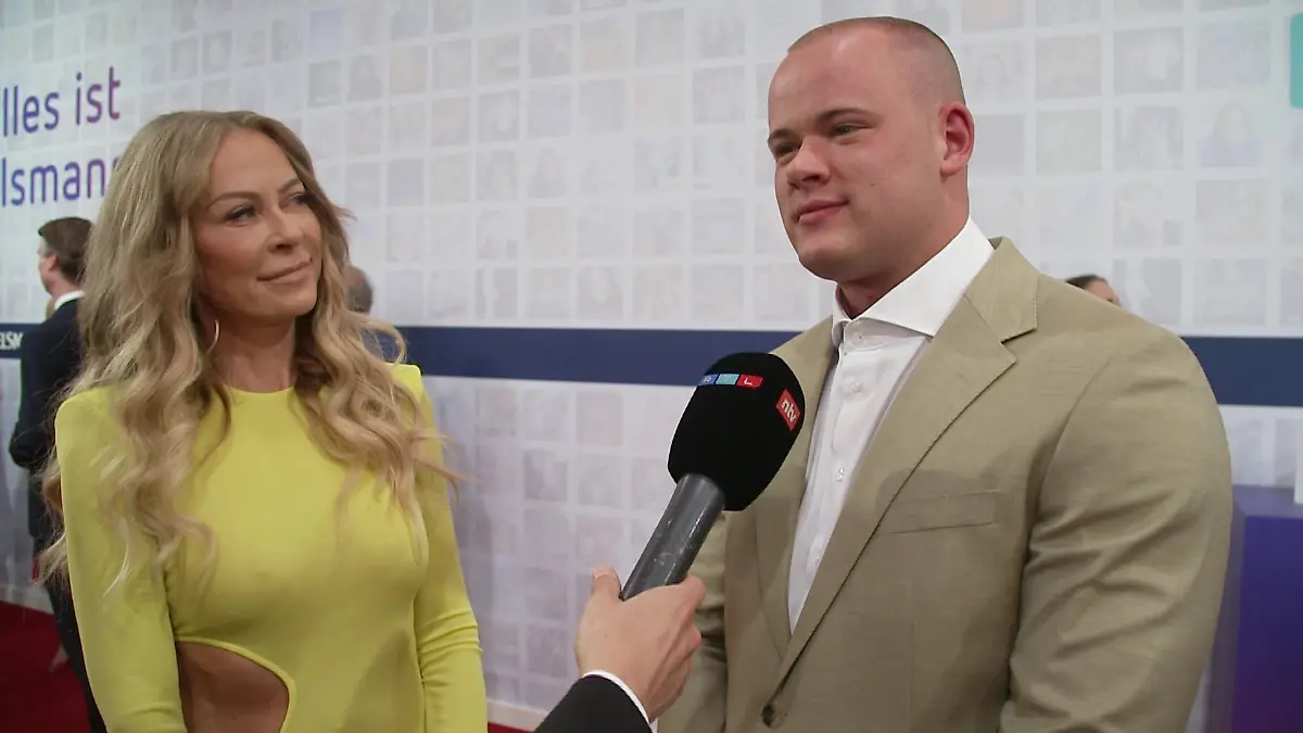 Jenny und Paul Elvers bei der Bertelsmann Party in Berlin.