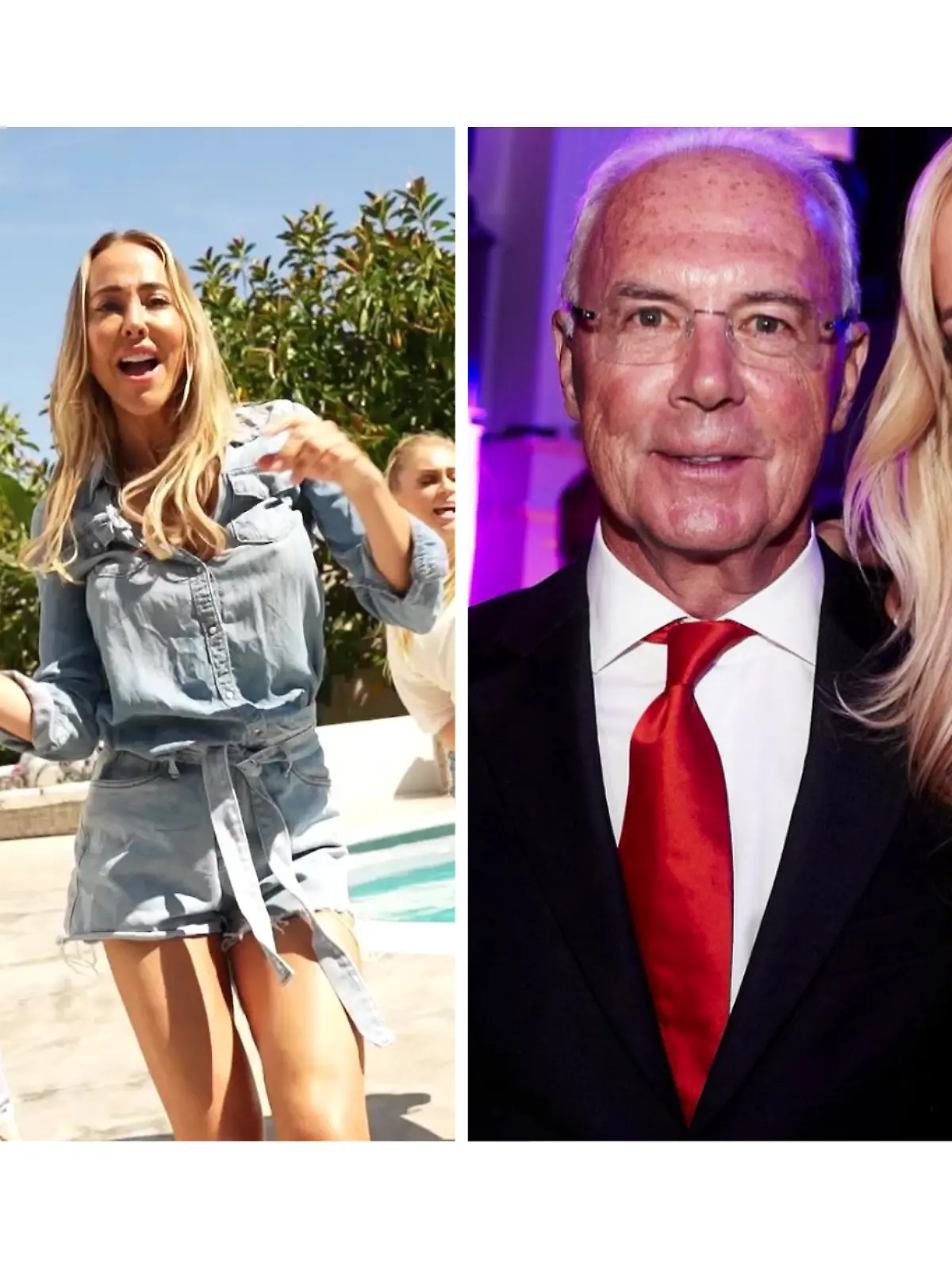 Die Moderatorin hat bereits gemeinsam mit Franz Beckenbauer gesungen