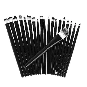 Kosmetikpinsel-Set (20 Stück)