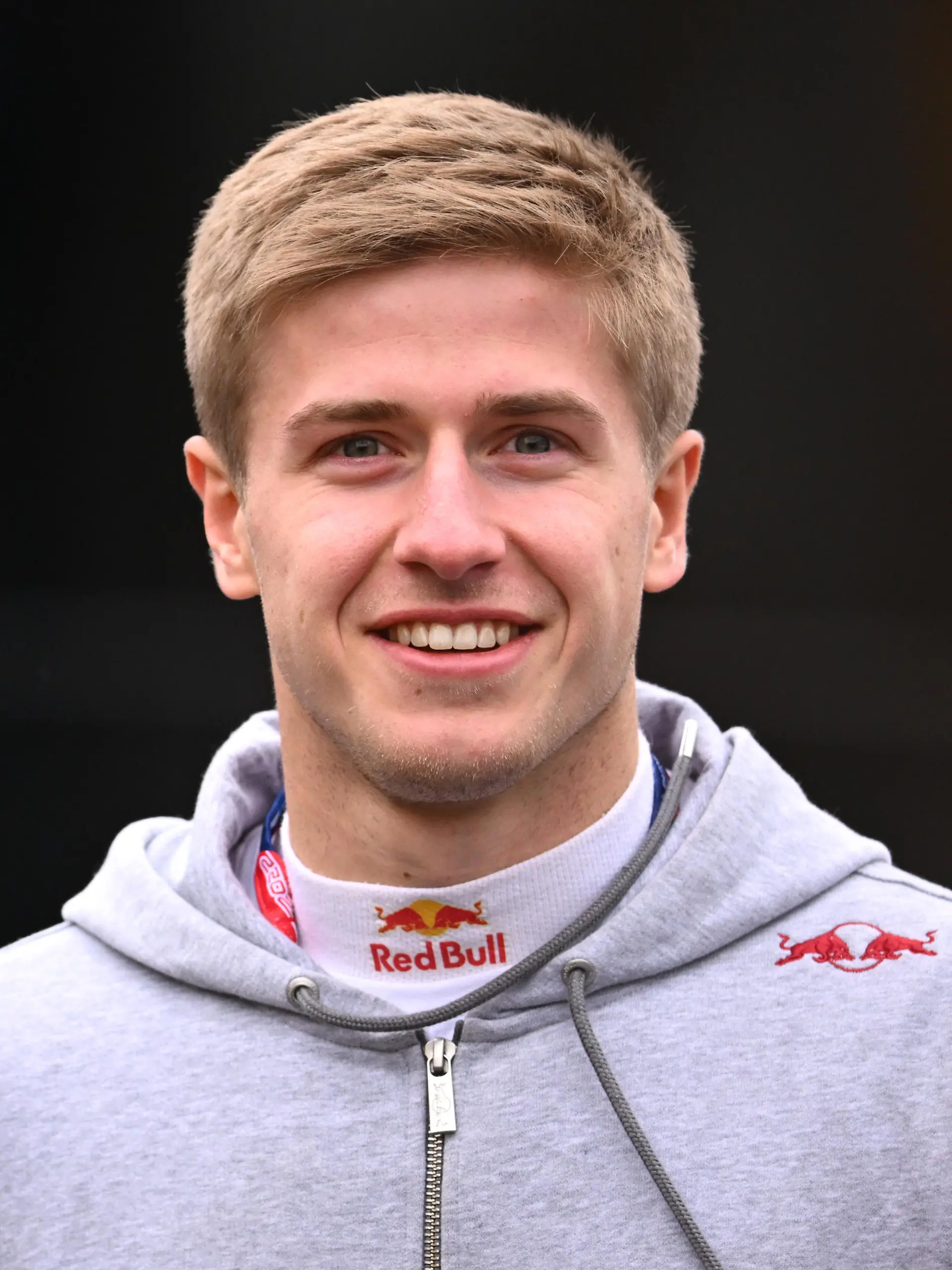 IMOLA, ITALY - APRIL 21: Juri Vips of Estonia and Hitech Grand Prix (8) walks in the Paddock during previews ahead of Round 3:Imola of the Formula 2 Championship at Autodromo Enzo e Dino Ferrari on April 21, 2022 in Imola, Italy. (Photo by Clive Mason/Getty Images) Autodromo Enzo e Dino Ferrari.