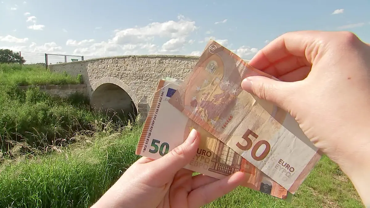 300.000 Euro-Brücke endet an Zaun Steuersünde in Hessen?