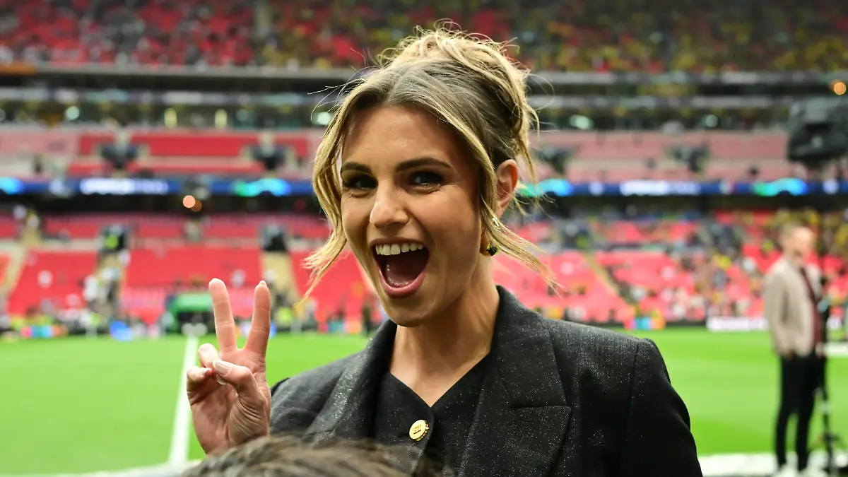 Laura Wontorra, Borussia Dortmund vs. Real Madrid, Fussball, Champions League, Finale, 01.06.2024