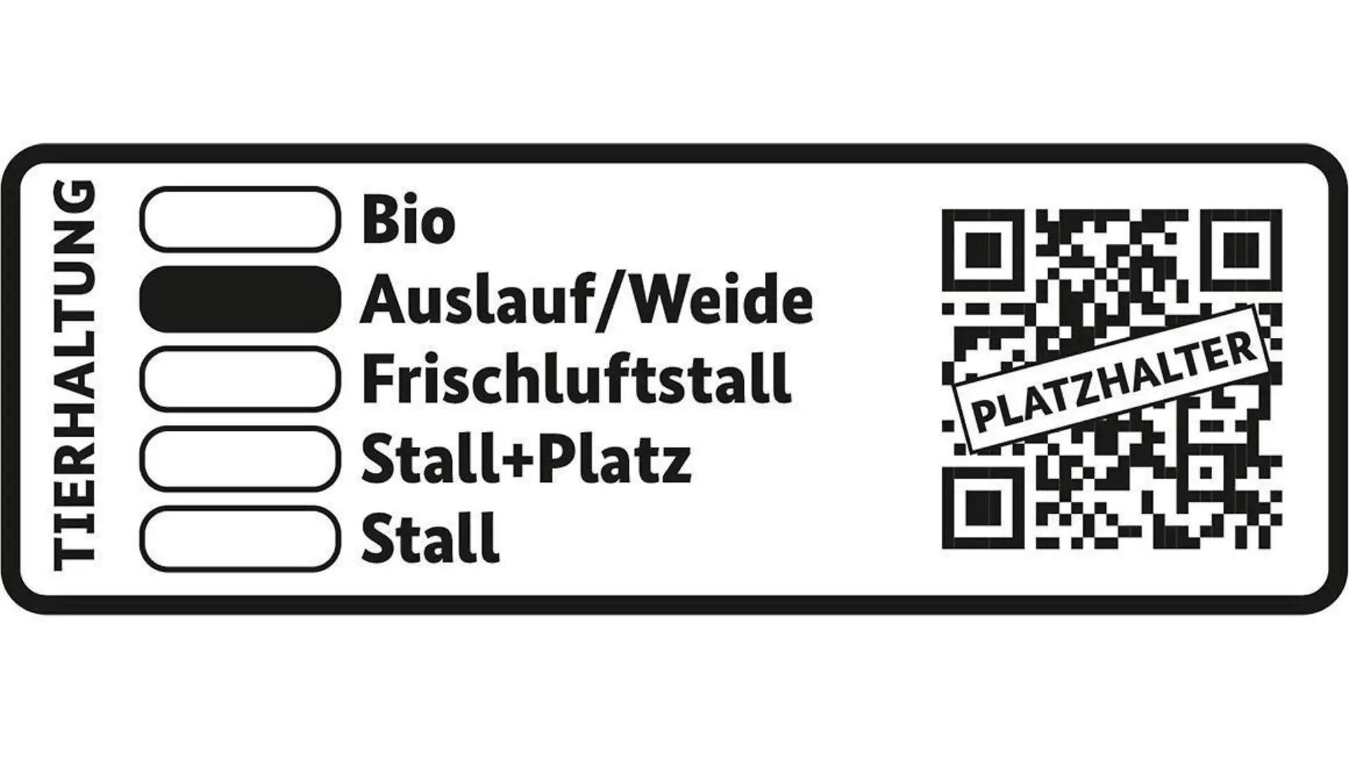 Neues Tierhaltungs-Label