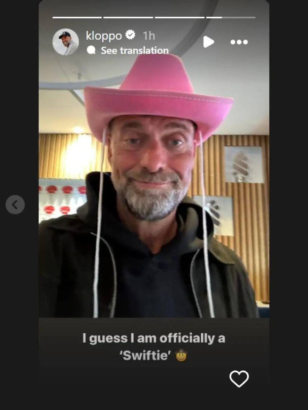 Jürgen Klopp outet sich als Fan von Taylor Swift