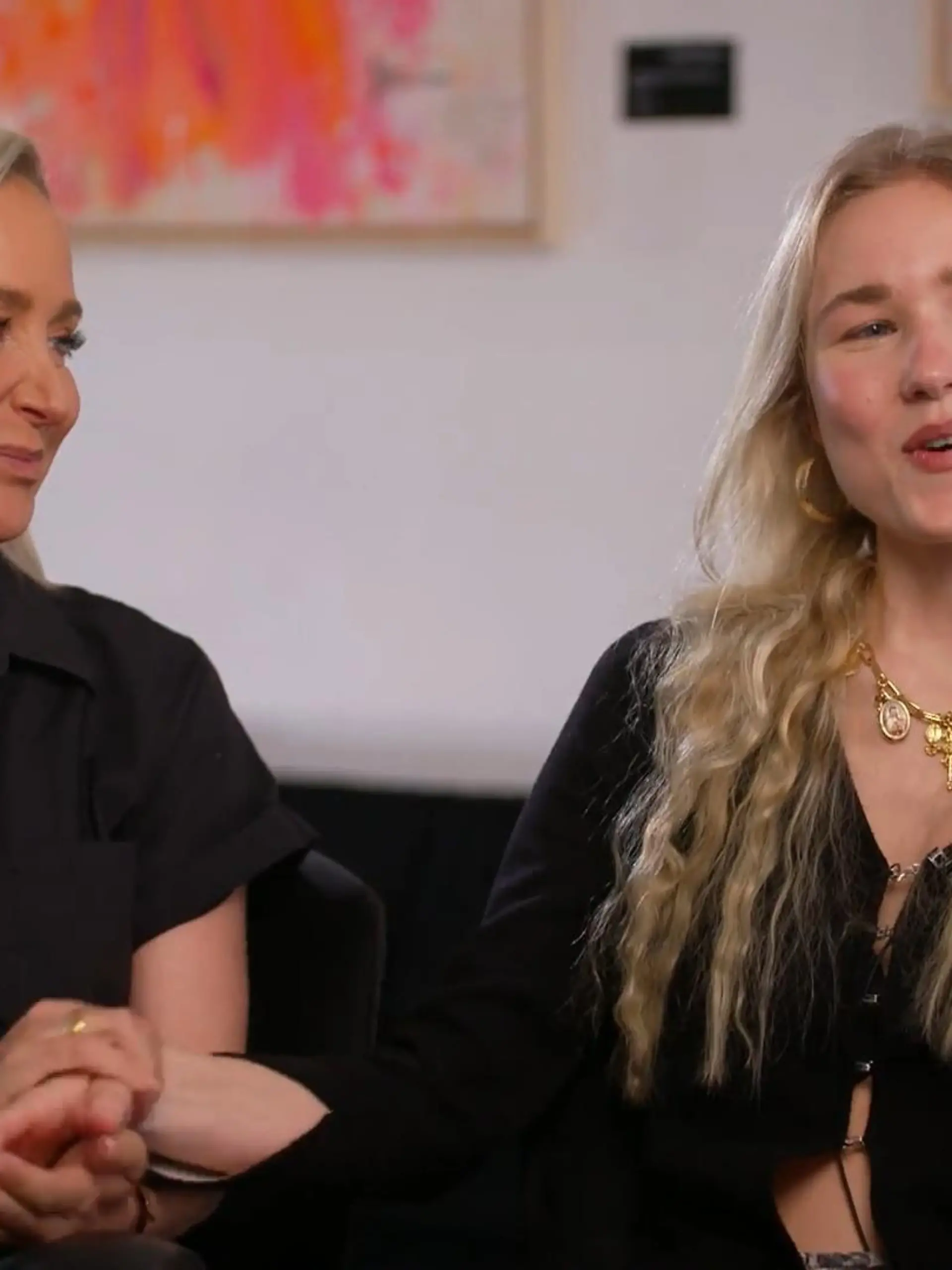 Janine Kunze und Tochter Lilli