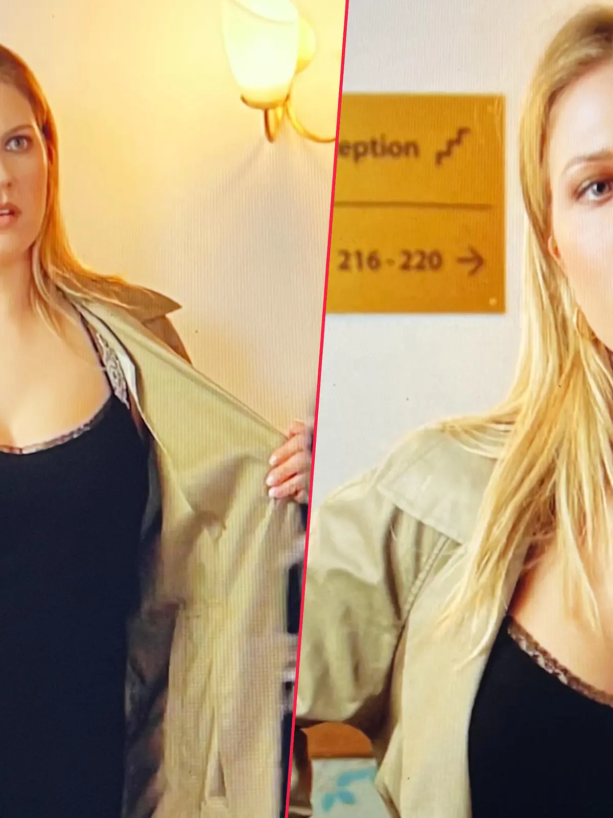 Alicias schwarzes Dessous zum Nachshoppen.
