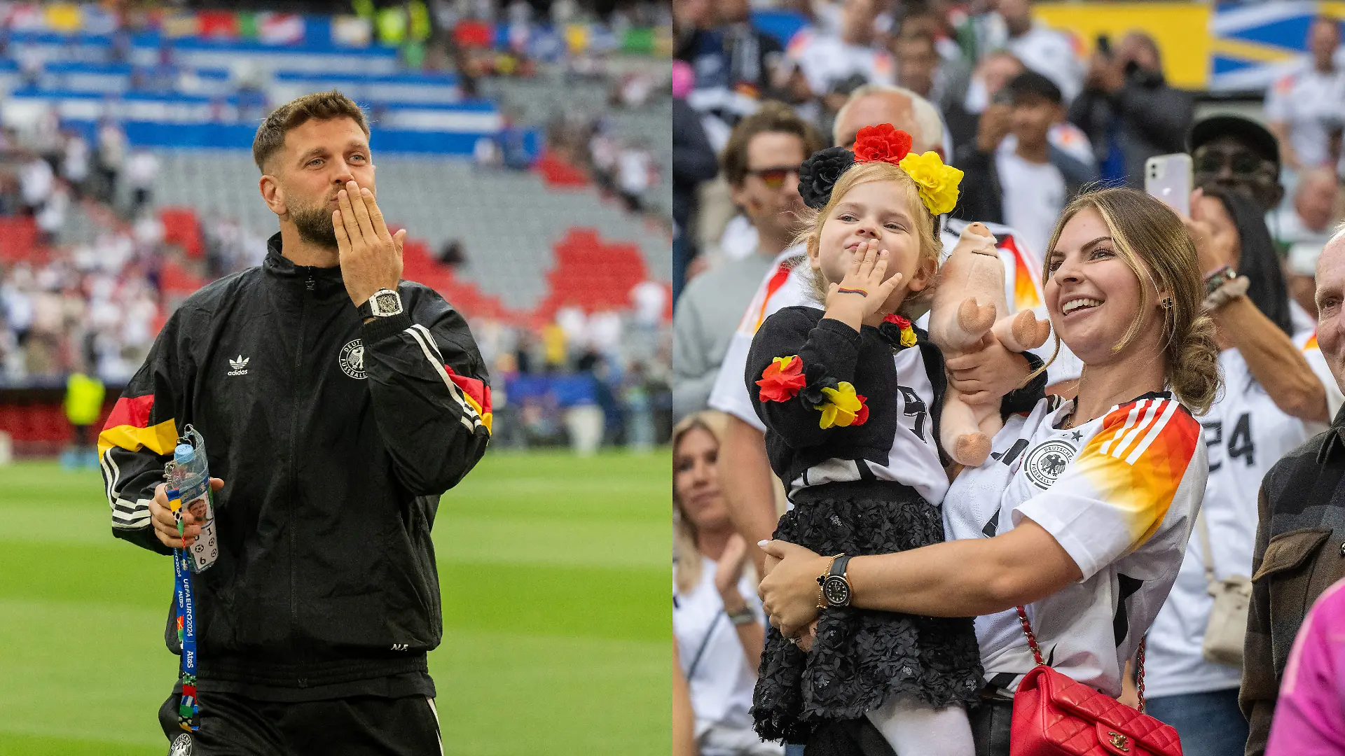 So süß! Niclas Füllkrug mit seiner Tochter 