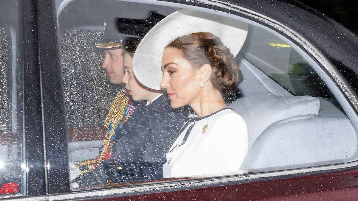 Prinzessin Kate bei Trooping the Colour 2024.
