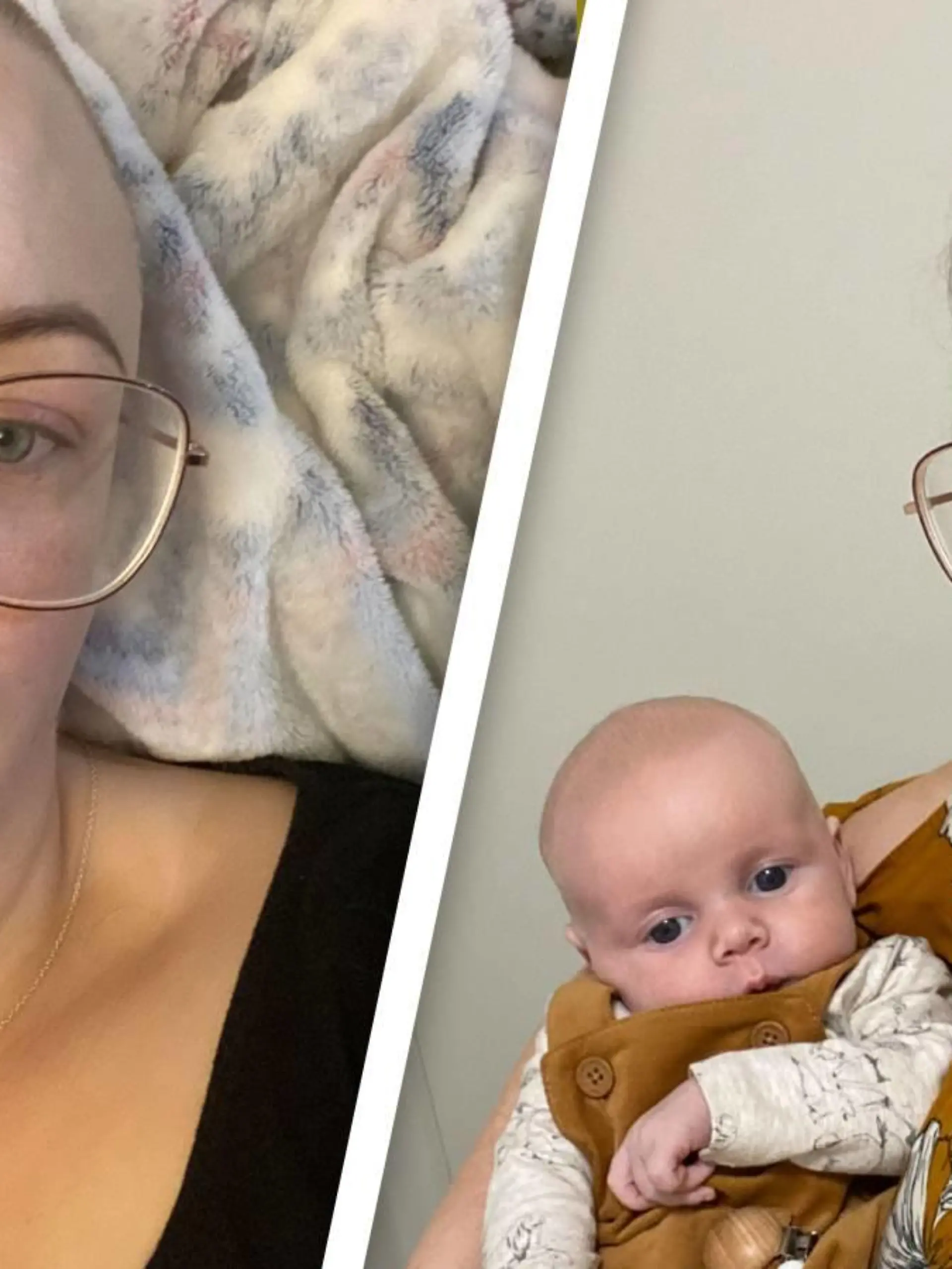 Neu-Mama Darlene Lynch mit Baby Cillian