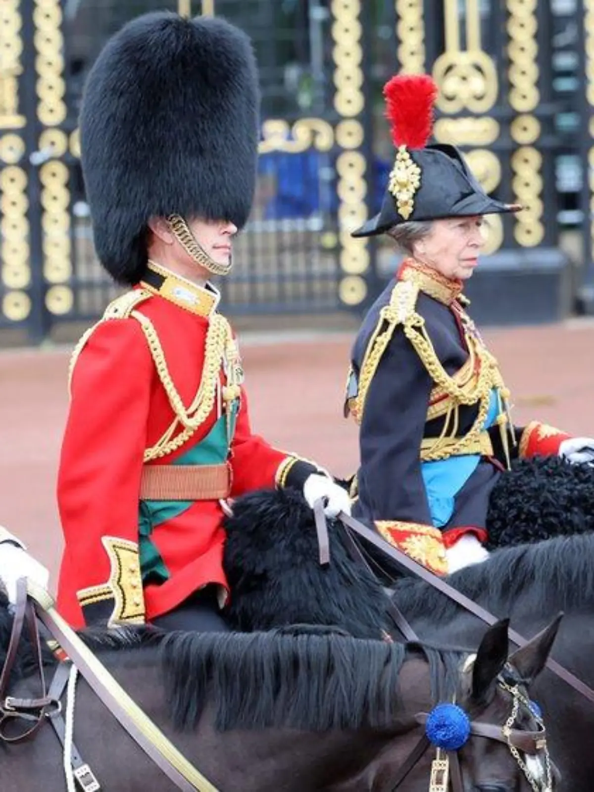 "Trooping the Colour": William, Edward und Anne reiten mit