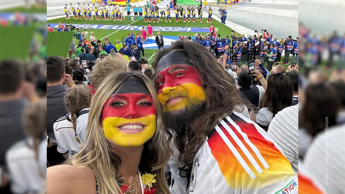 So feiern die Kaulitzs die DFB-Party Das EM-Update