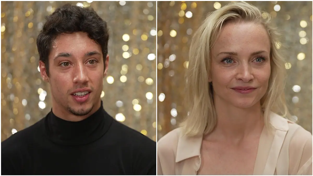 René Casselly und Janin Ullmann stehen im "Let's Dance"-Finale