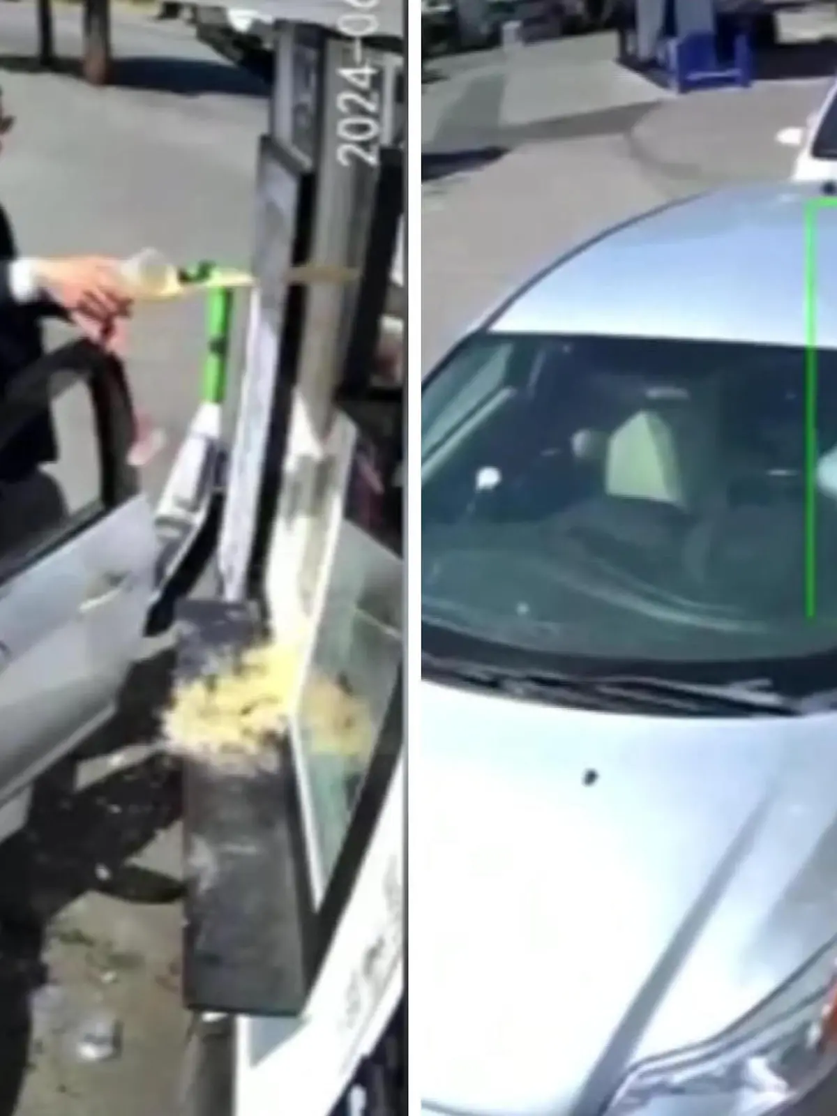 Plötzlich eskaliert der Streit! Ein Kunde aus Seattle regt sich so sehr über die Kaffeepreise auf, dass er die Barista mit seinen Getränken bewirft. Doch die schlägt zurück - undzwar mit einem Hammer!