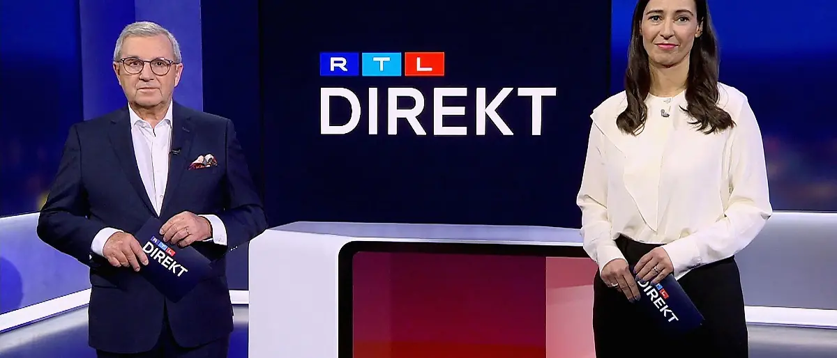 Moderatorin Pinar Atalay und Moderator Jan Hofer

+++ Die Verwendung des sendungsbezogenen Materials ist nur mit dem Hinweis und Verlinkung auf RTL+ gestattet. +++
