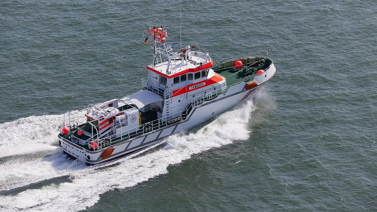 Seenotrettungskreuzer HAMBURG der Deutschen Gesellschaft zur Rettung Schiffbrüchiger (Die Seenotretter – DGzRS)
