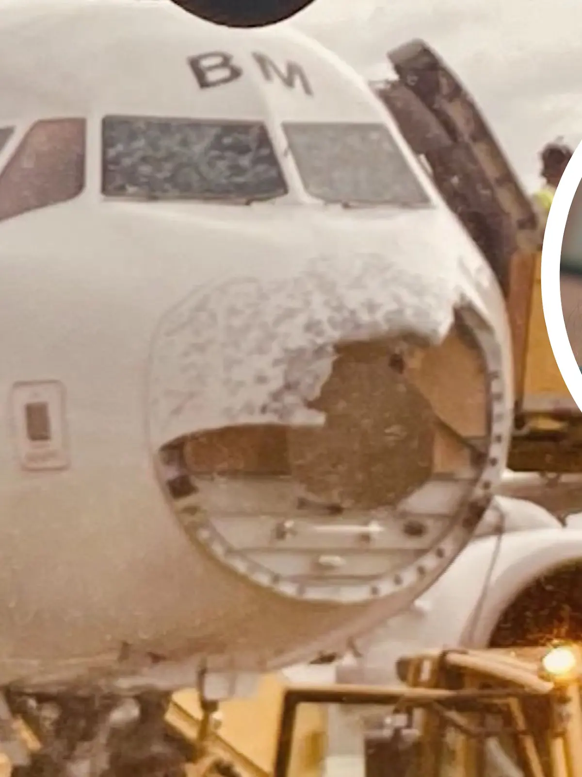Bild zu: "Hagel-Horror: „Es hat sich angefühlt, als würden wir abstürzen”"