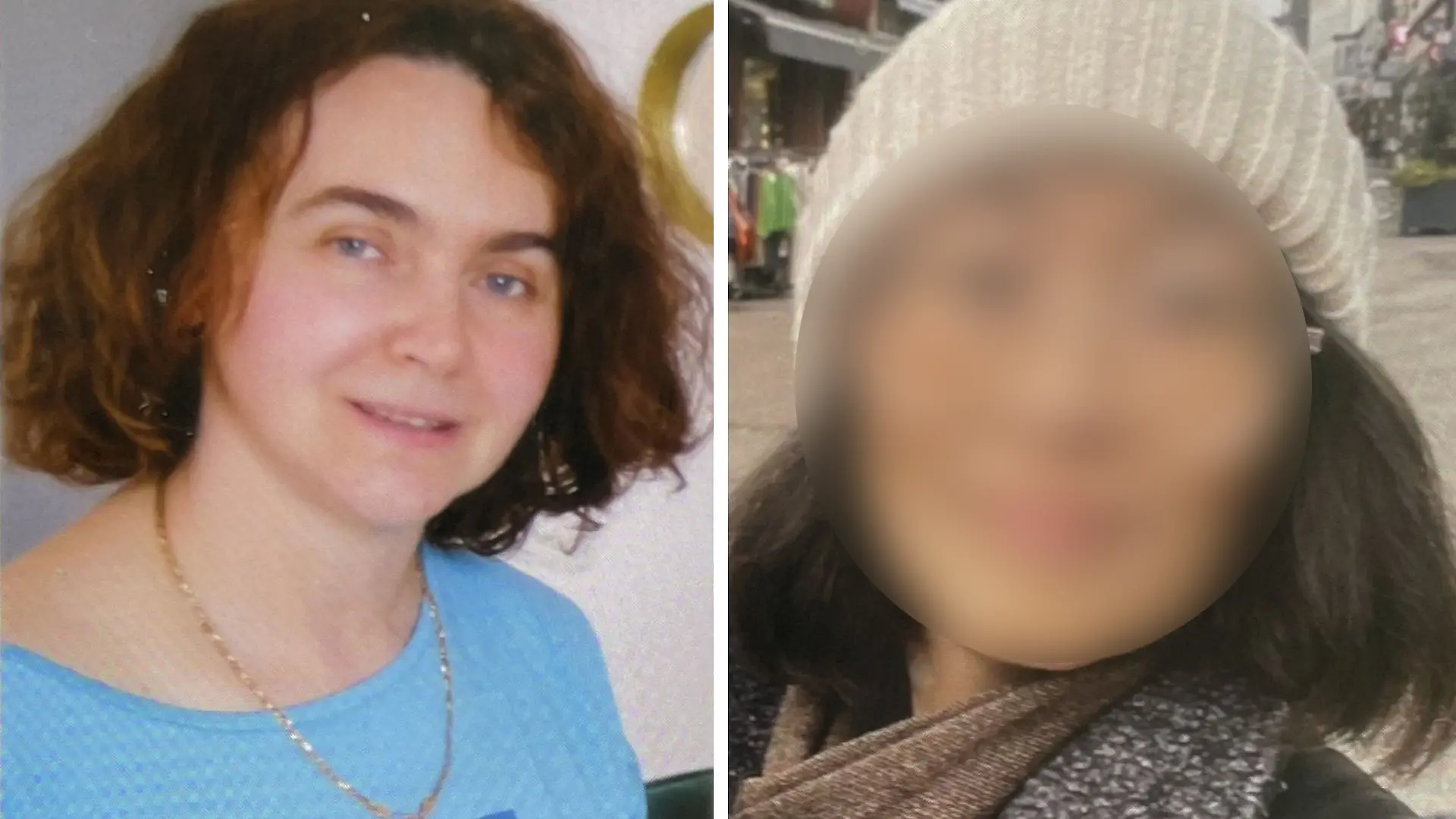 Die Vermissten Natalia Dontsow (l., 49) und Aigul Sailybayeva (40) .