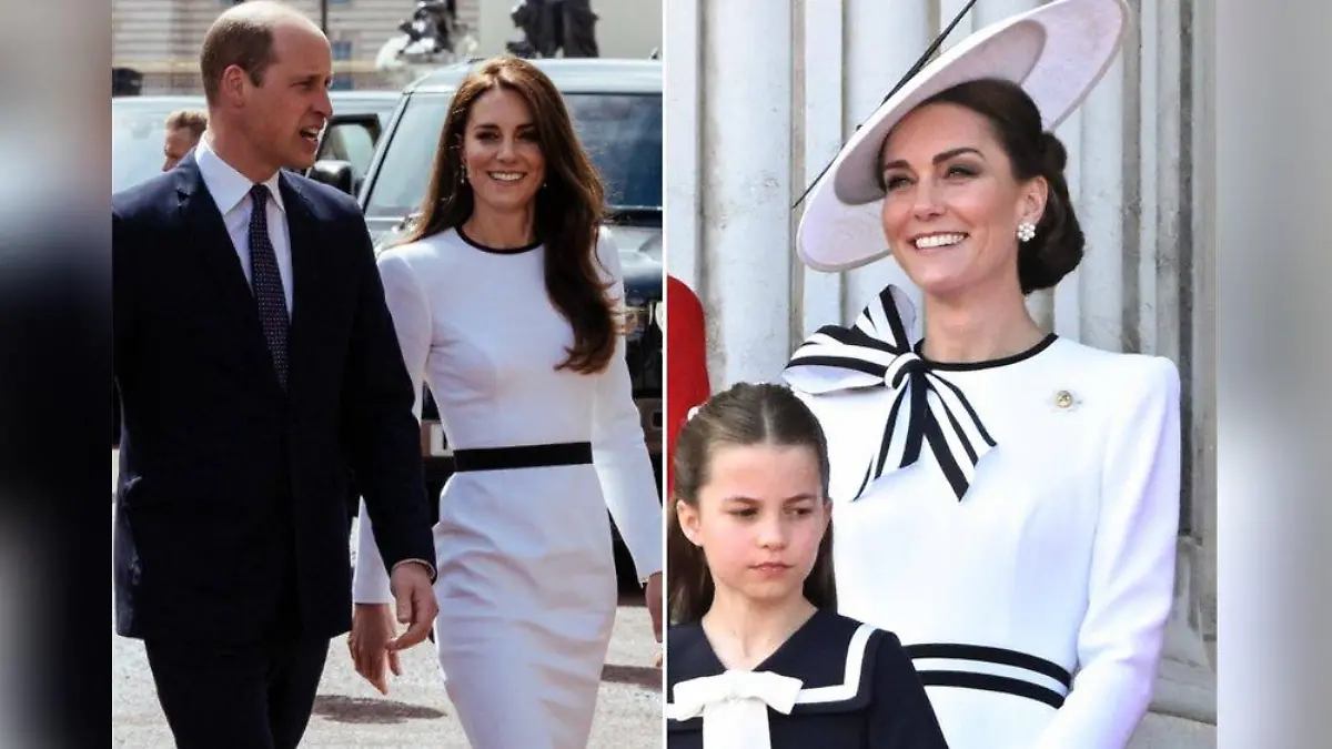 Für "Trooping the Colour" peppte Prinzessin Kate ein altes Kleid auf