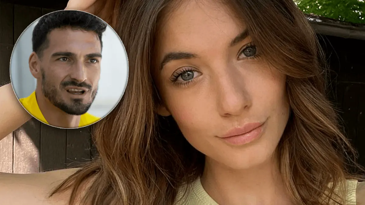 Influencerin Julia Gauly und Fußballer Mats Hummels sind im Mai 2022 augenscheinlich beim Knutschen fotografiert worden.