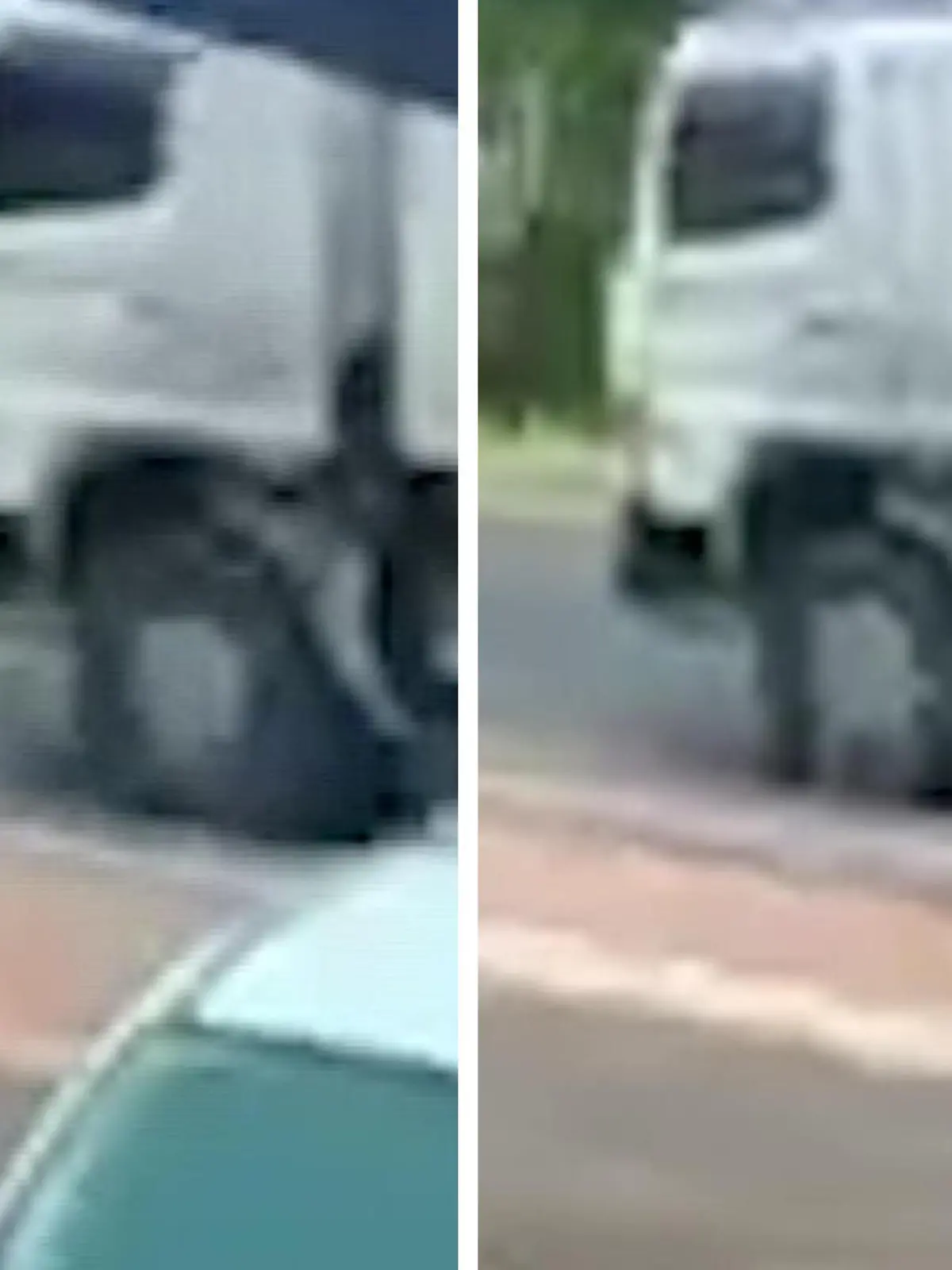 Ein zweijähriges Kind spielt unbeaufsichtigt in der Garage. Dann beschließt es, mit seinem Rutschauto zur Hauptstraße zu rollen. Ein Nachbar bemerkt, dass das Kind in Gefahr, als ein LKW knapp an ihm vorbeibrettert. Er alarmiert die Familie, die das Kind retten können, bevor schlimmeres passiert.