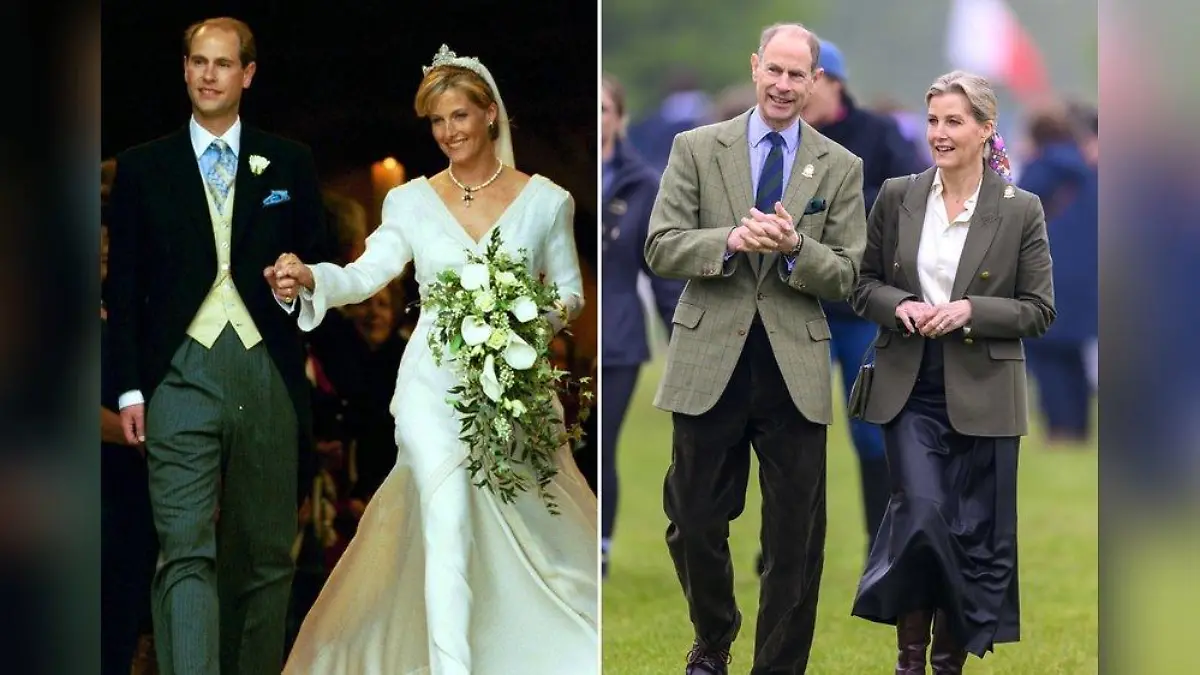Skandalfreie Ehe: Prinz Edward und Sophie feiern Silberhochzeit