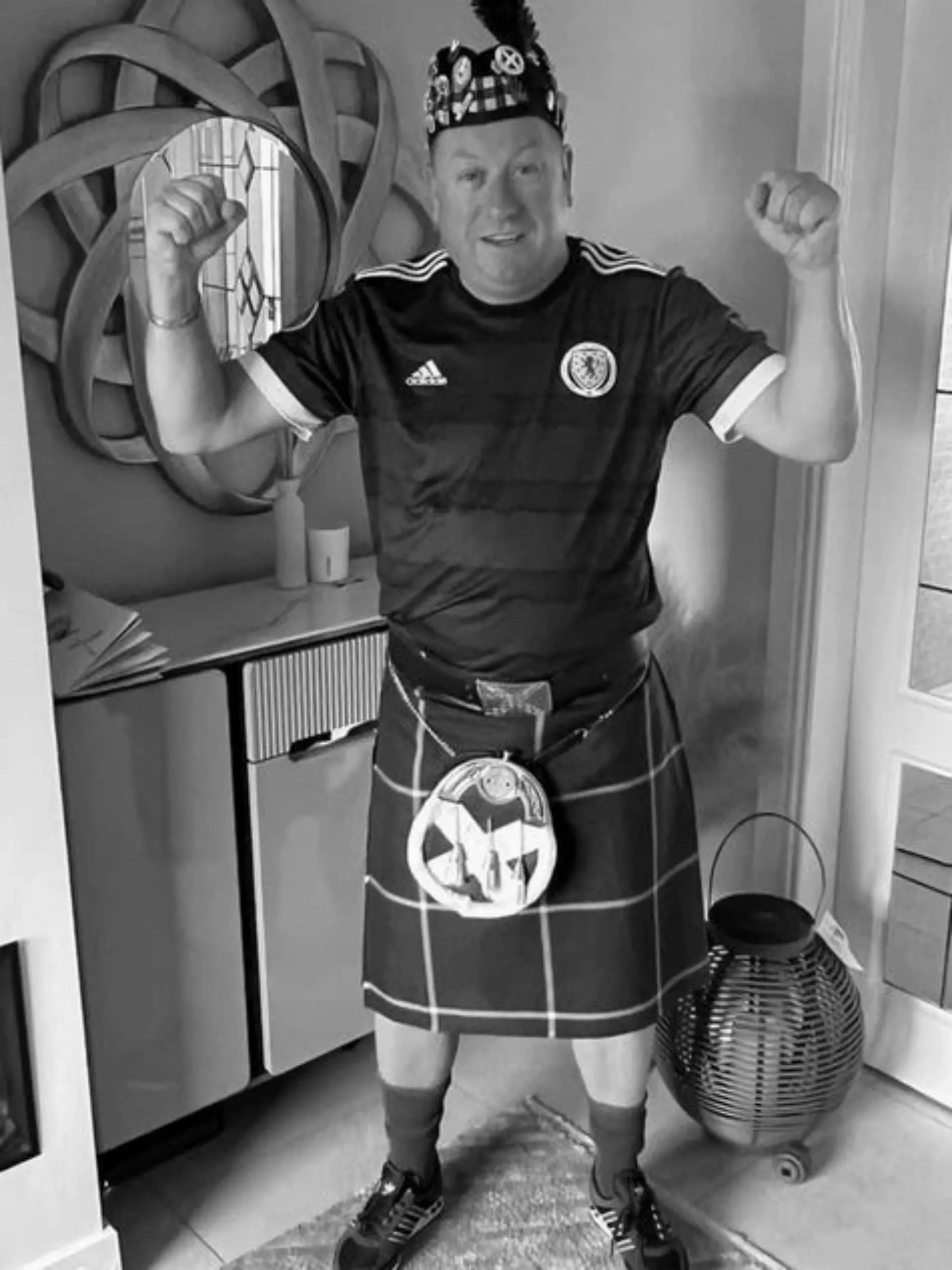 Der schottische Fan Colin King (57) stirbt nur wenige Tage nach dem EM-Eröffnungsspiel.