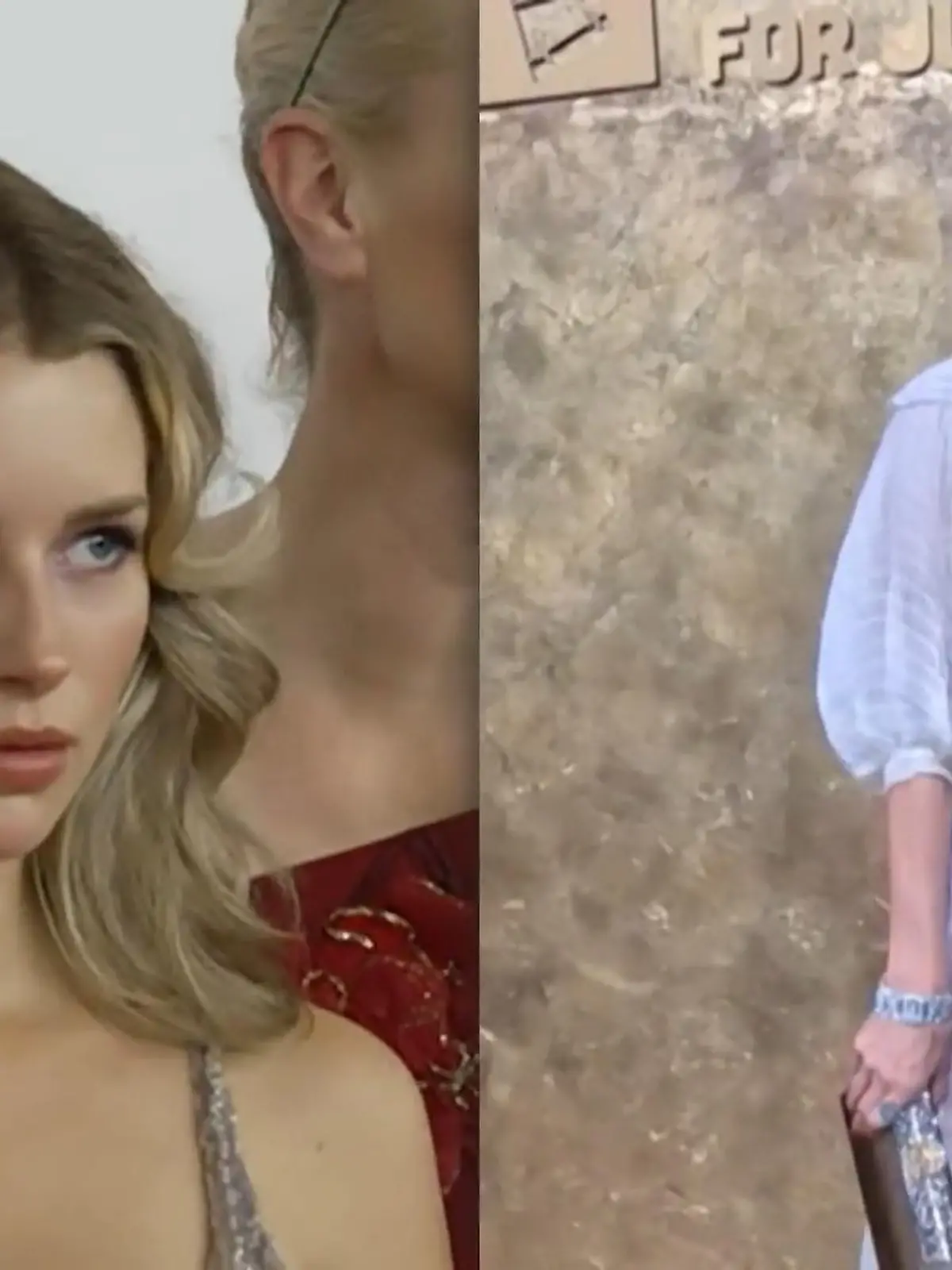 Collage Lottie und Kate Moss