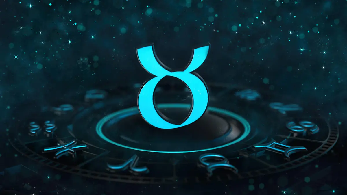 Horoscope sign 3D illustration background.