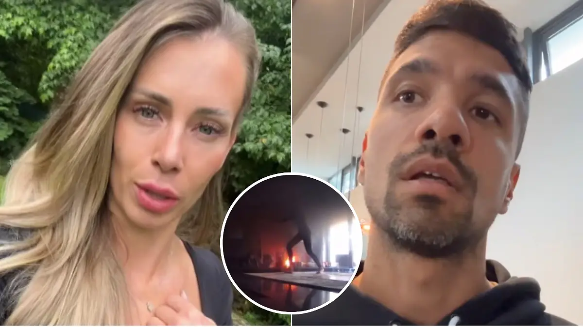 Alina Schulte im Hoff und Julian Zietlow berichten in ihren Instagram-Stories über ein Feuer in ihrem Zuhause.