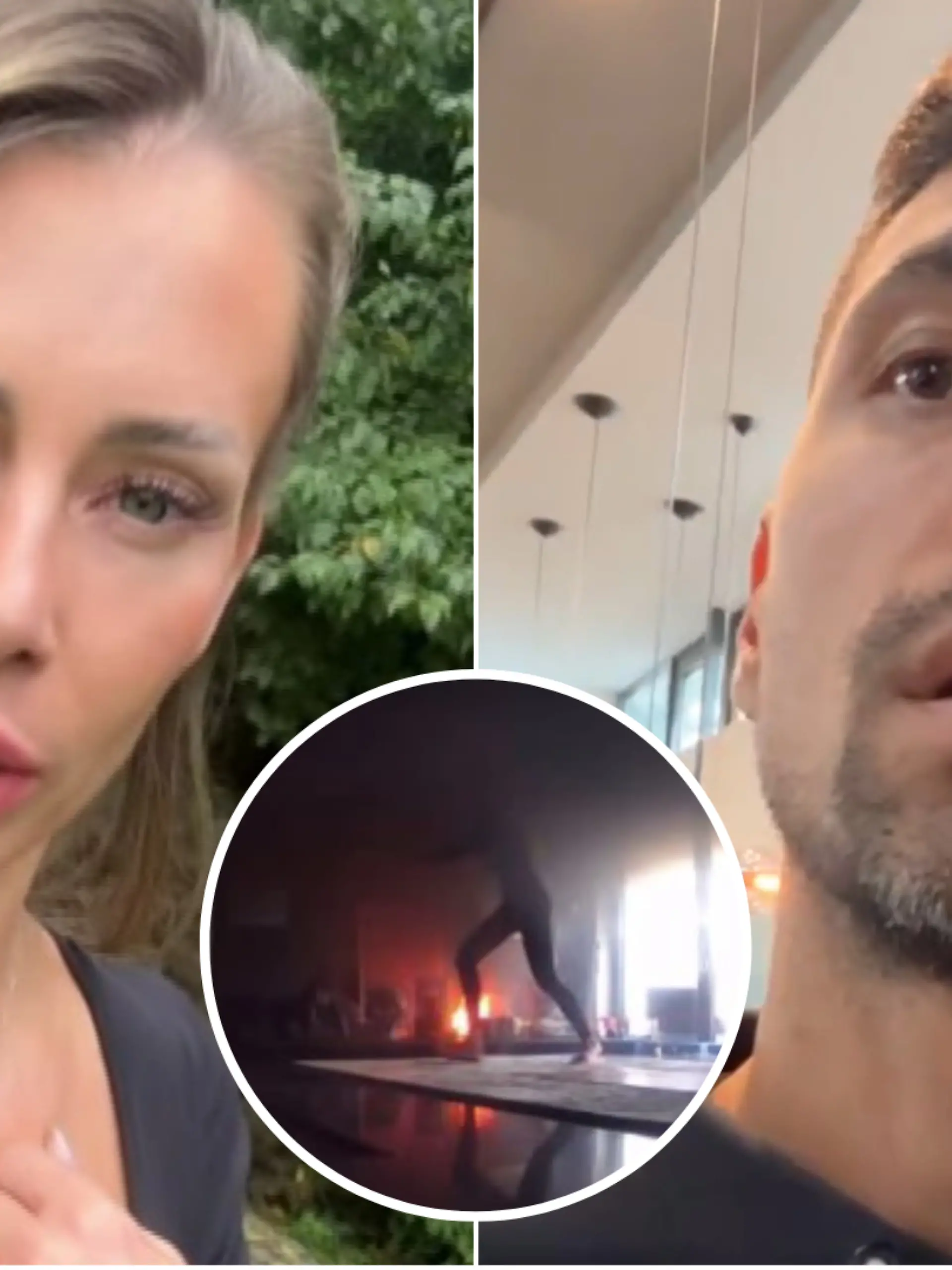 Alina Schulte im Hoff und Julian Zietlow berichten in ihren Instagram-Stories über ein Feuer in ihrem Zuhause.