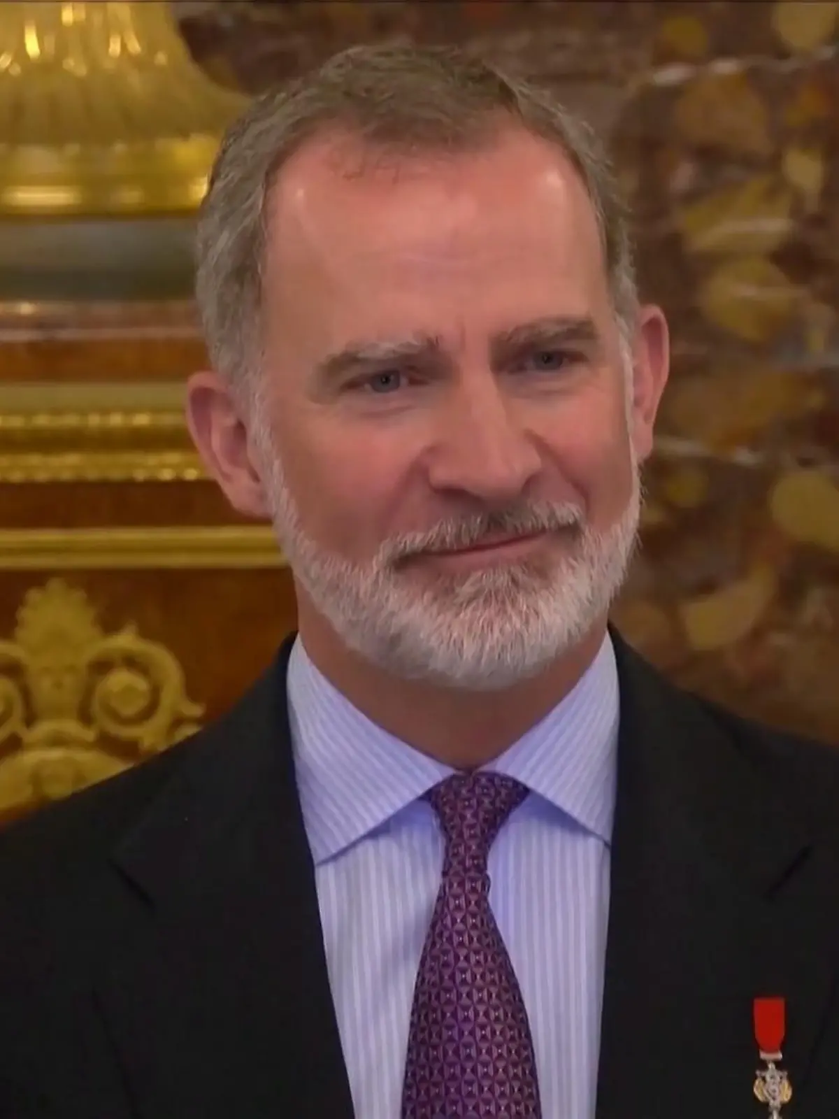 Bild zu: "Hier kämpft König Felipe mit den Tränen"