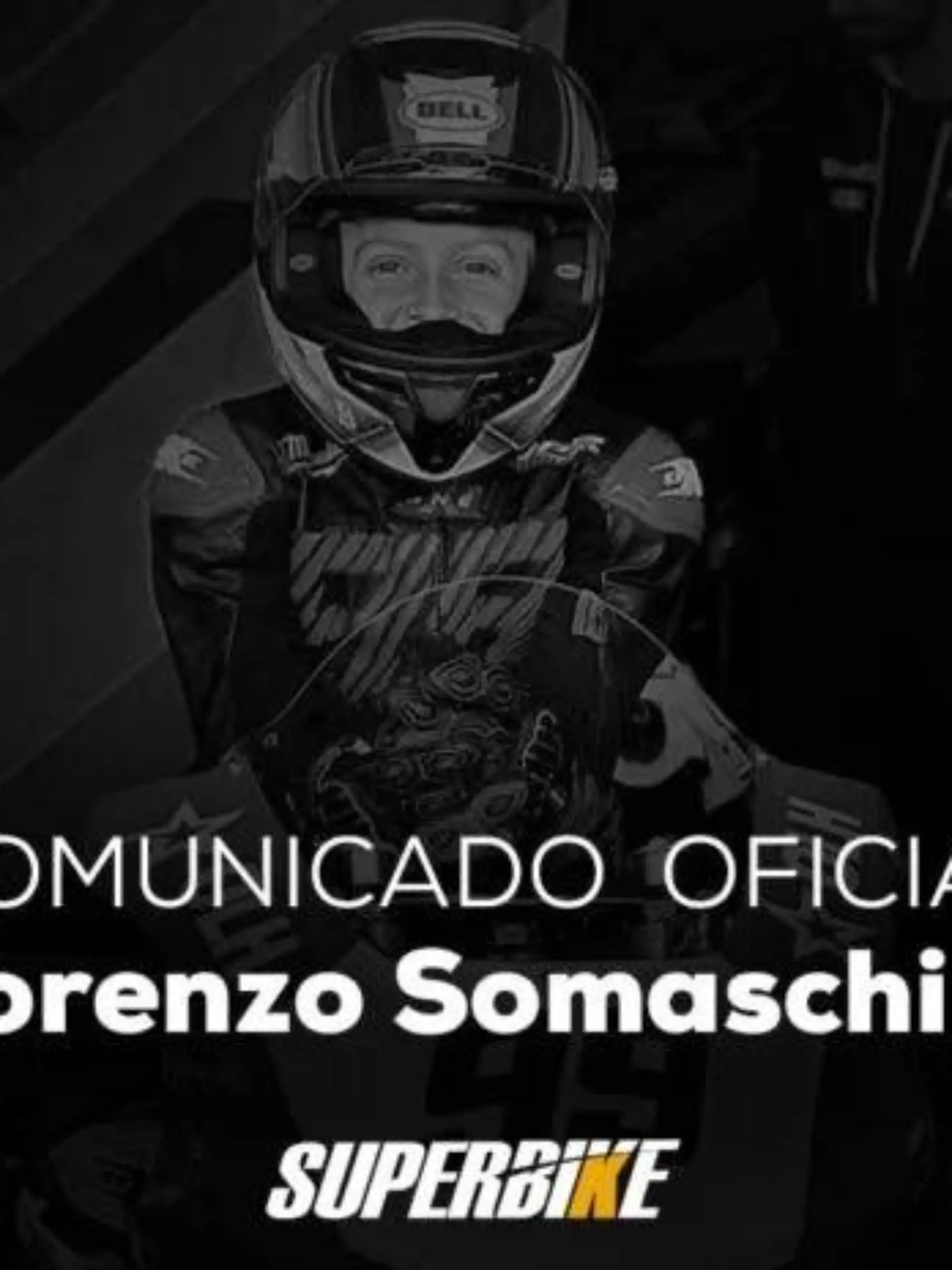 Lorenzo Somaschini auf seiner Todesmitteilung.