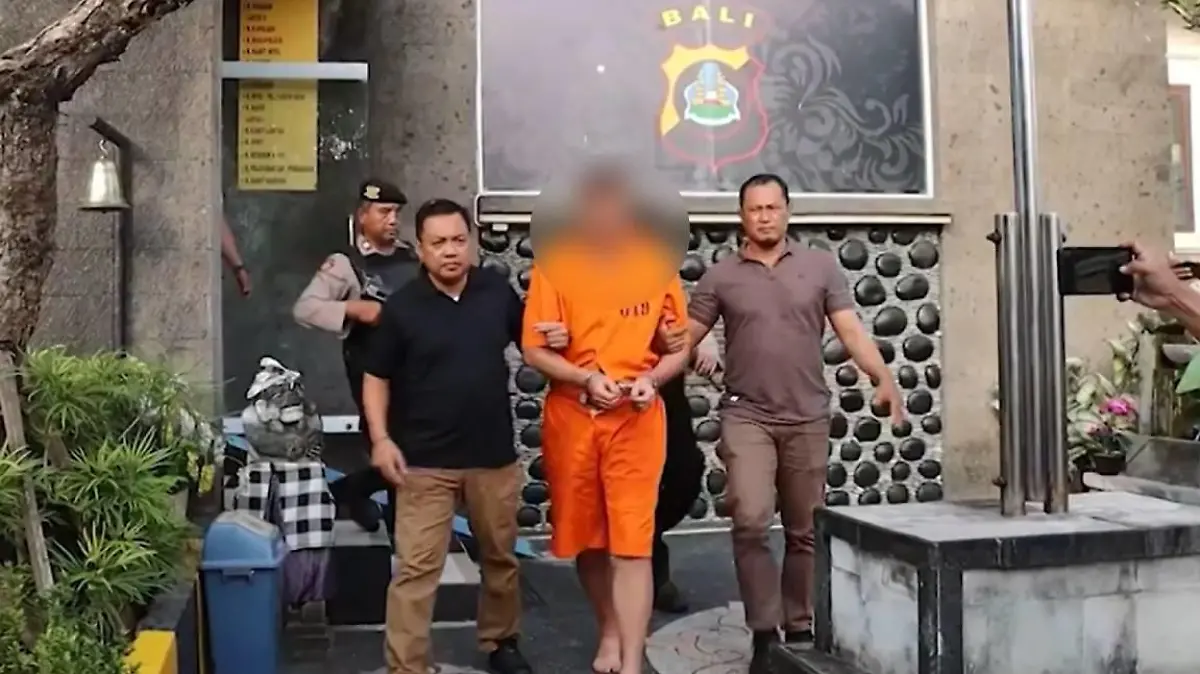 Deutscher Tourist Bali