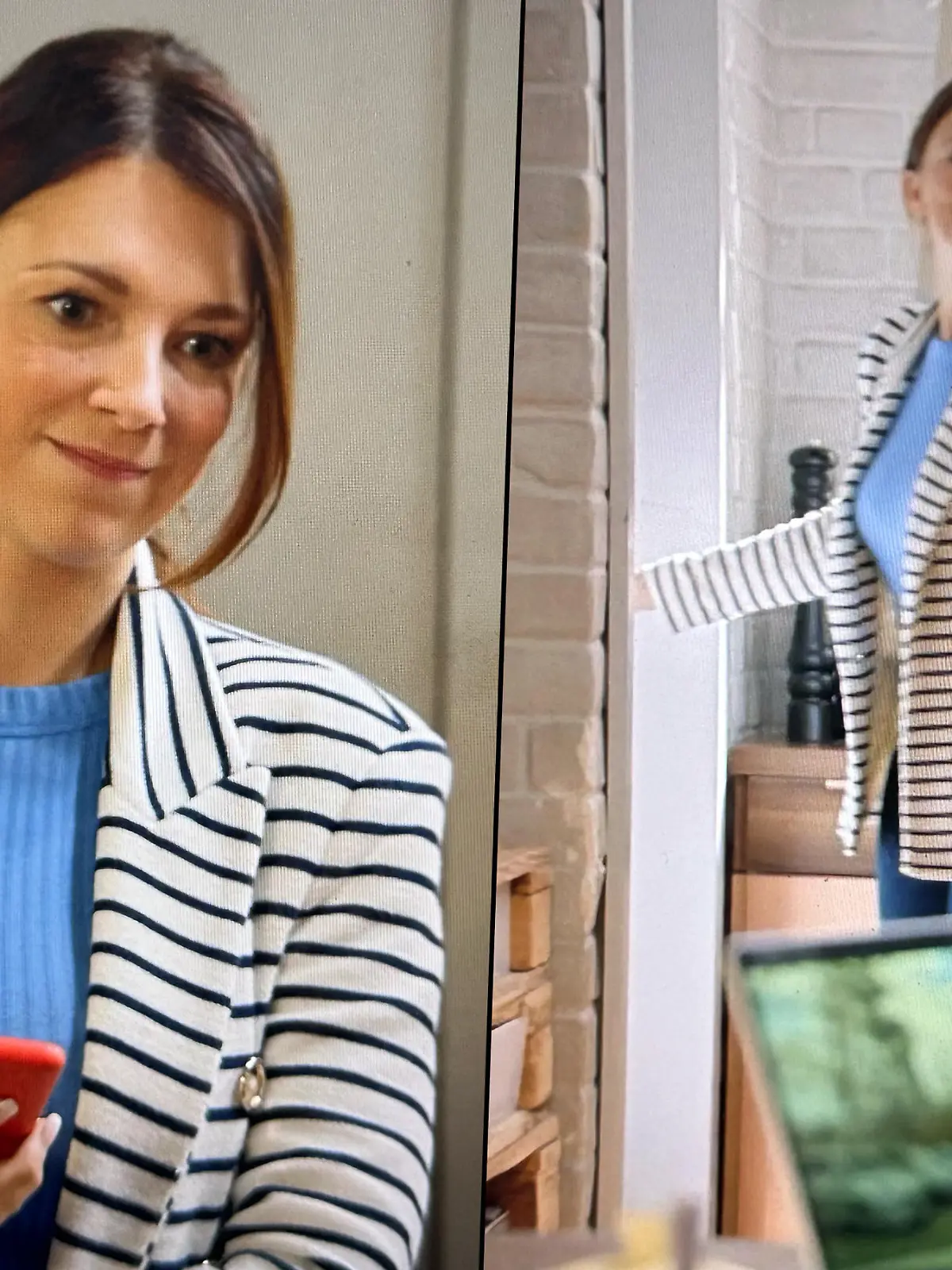 Lilly trägt Blazer bei GZSZ