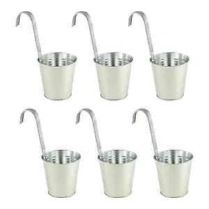 Hängetöpfe (sechs Stück)