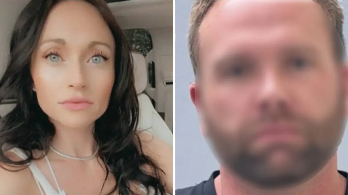 Eine Frau und ein Mann.