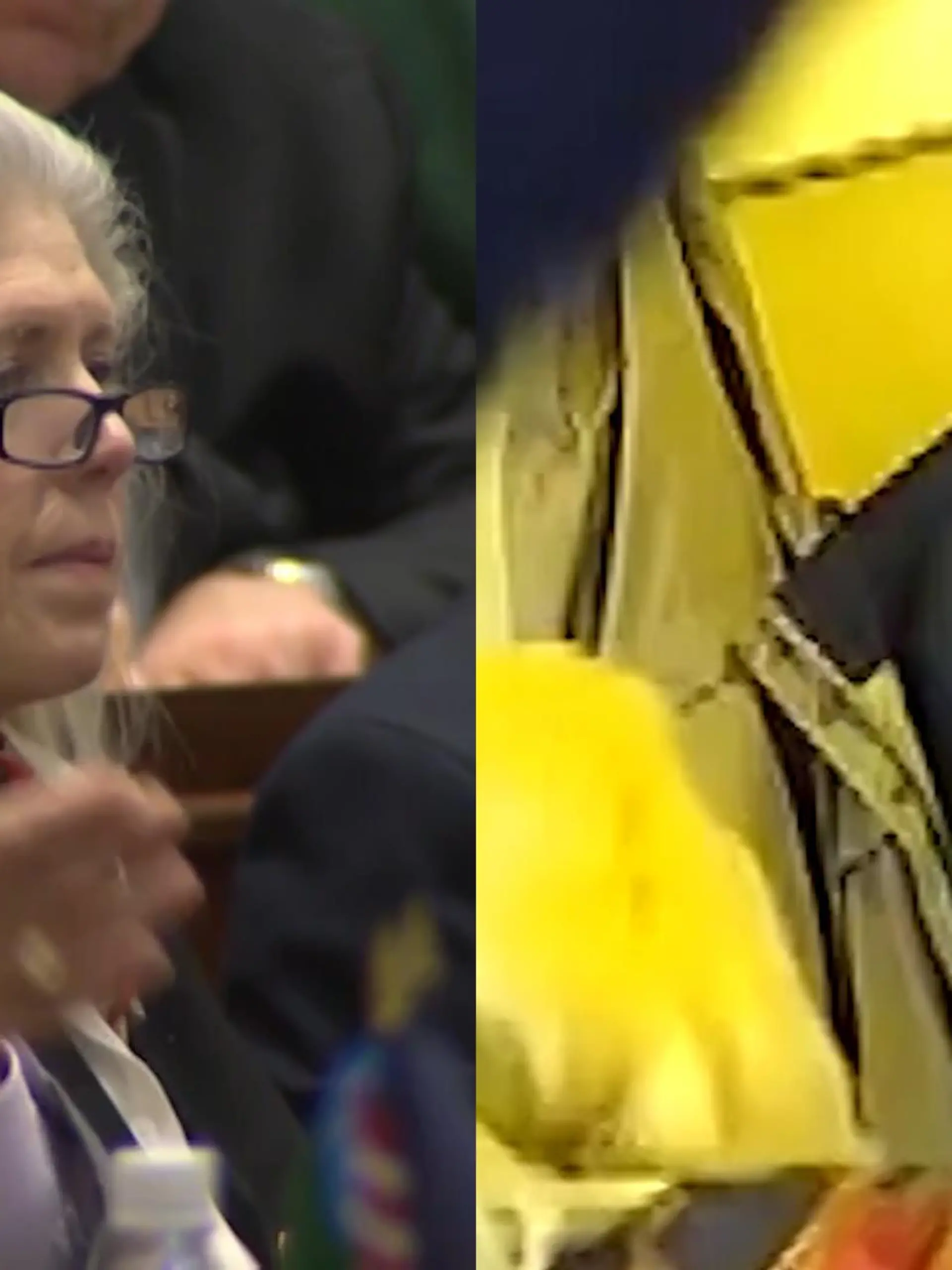 Die republikanische Abgeordnete Mary Morrissey aus Vermont kippt ihrem demokratischen Wettstreiter Jim Carroll über Wochen Wasser in die Tasche. Der wundert sich und beschließt kurzerhand selbst auf Täter-Suche zu gehen. Mehr erfahrt ihr im Video!