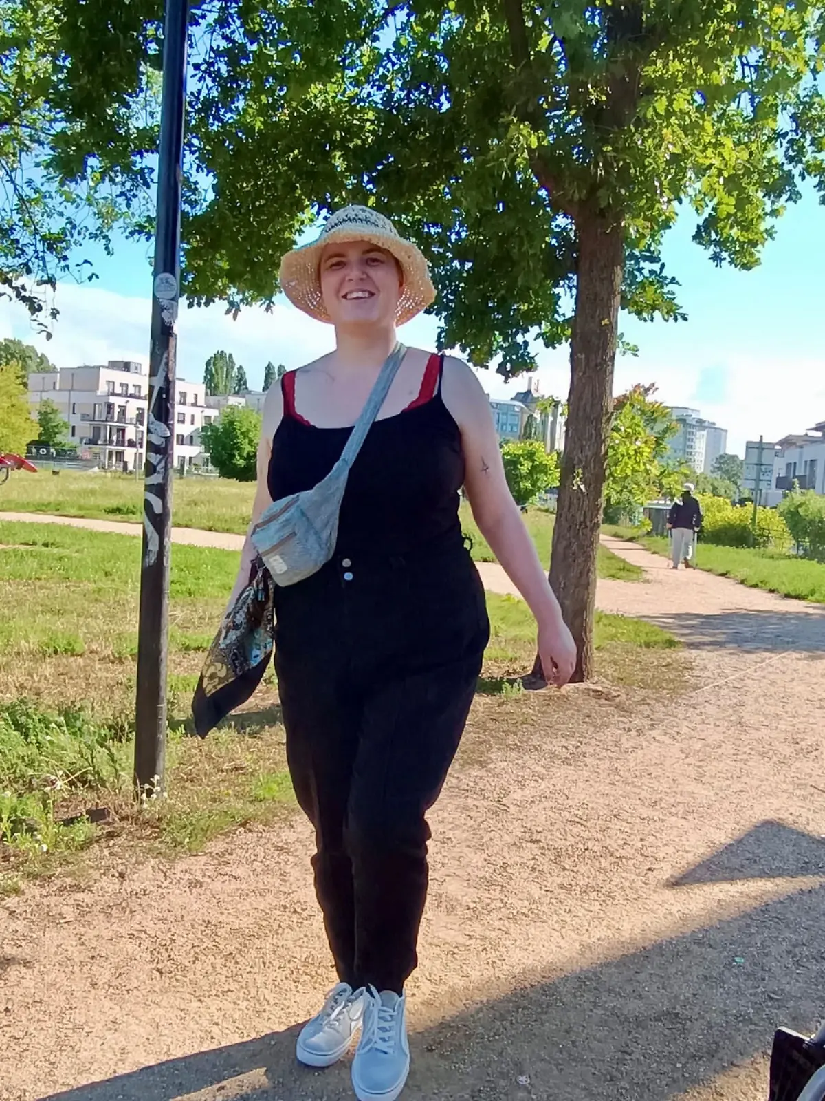 Sofie kann schon wieder kleine Schritte gehen.