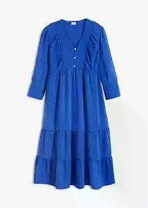 Weites Volant-Kleid
