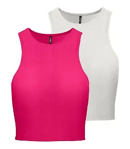 Crop-Top von Only (Zweier-Pack)