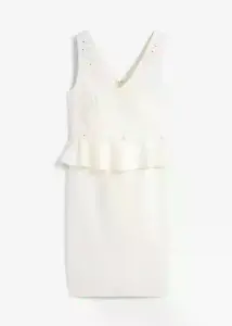 Brautkleid mit Spitzen-Bindegürtel (zweiteiliges Set)