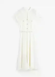 Brautkleid mit Bindegürtel (zweiteiliges Set)