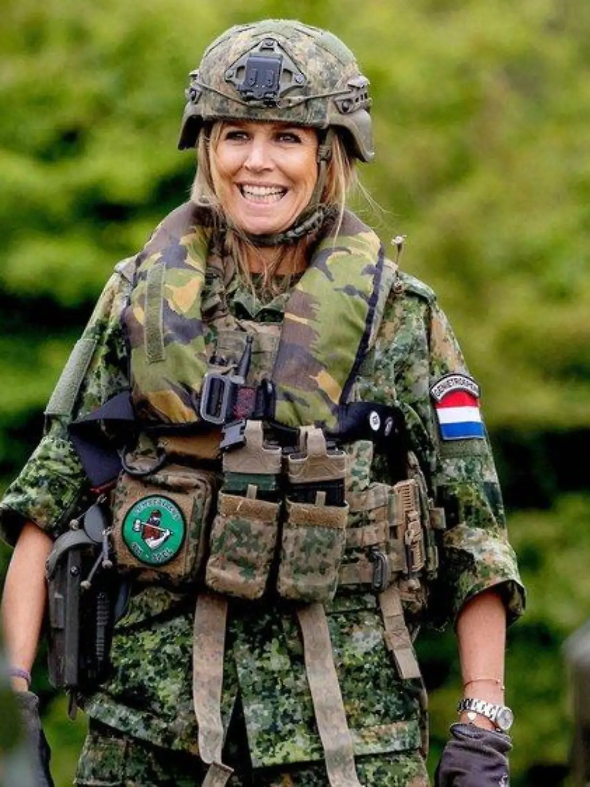 Königin Máxima ist bereit zum Einsatz!