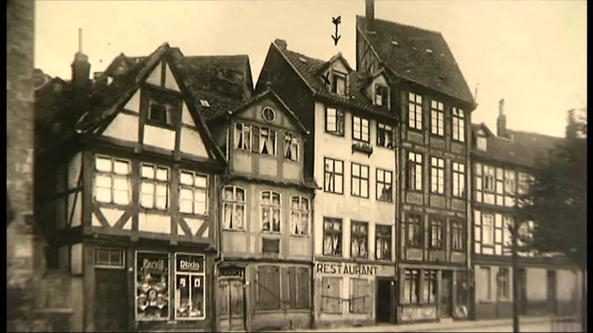 Die rote Reihe in der Calenberger Neustadt in Hannover, hierher lockt Haarmann seine Opfer.