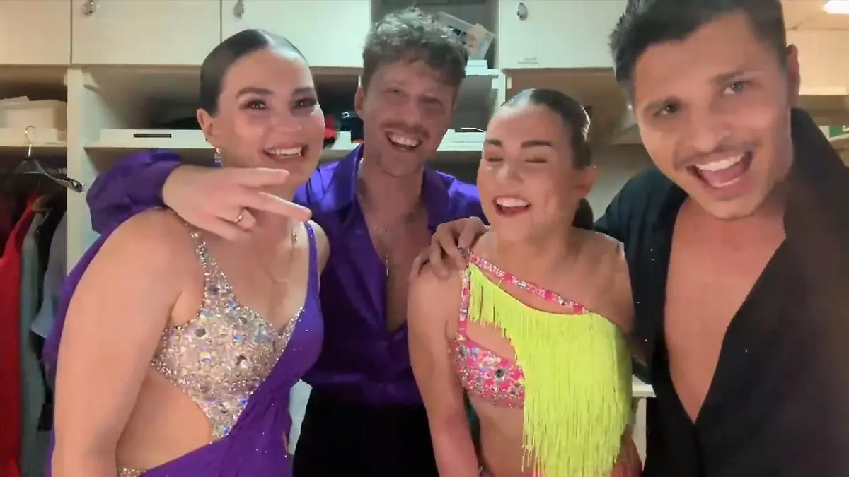 „Let’s Dance“-Profis auf hoher See vereint Unsere Tanzlieblinge performen auf der AIDA