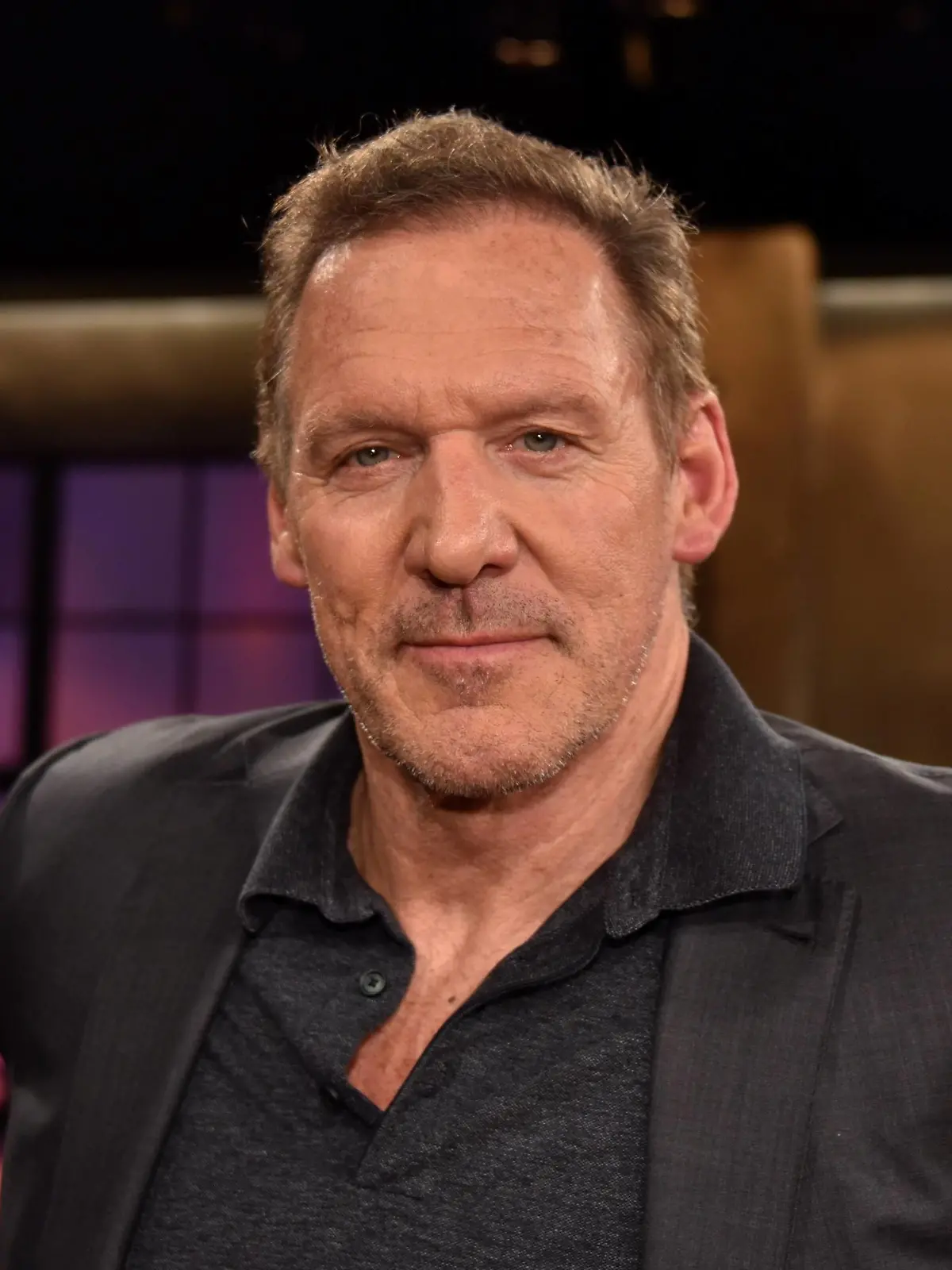 Der Schauspieler Ralf Moeller zu Gast in der WDR Talkshow Kölner Treff am 05.04.2019 in Köln. *** The actor Ralf Moeller as guest on the WDR talk show Kölner Treff on 05 04 2019 in Cologne  